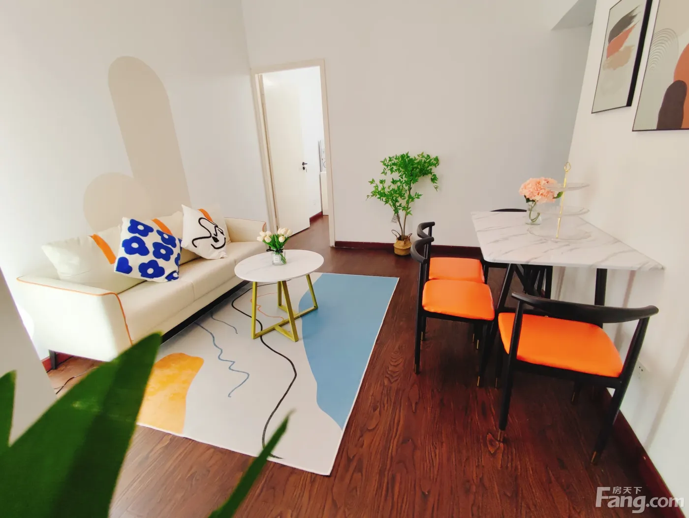 江北日湖公园三水湾65平方米 2室1厅1卫