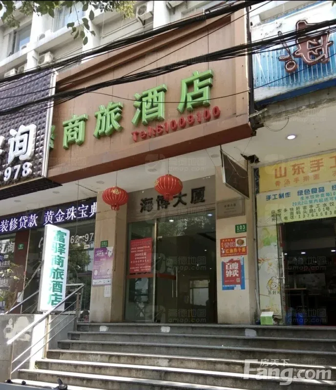 南码头海博大厦一层临街旺铺111平