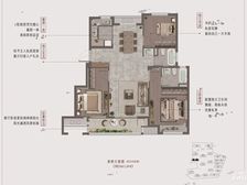 桐乡 弘阳昕悦棠 3室2厅 105.00㎡ 100万