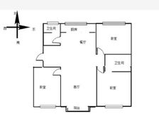 圣菲漫步3室2厅2卫南北朝向68.60万元出售