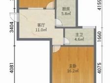 新都名园1室1厅1卫东南朝向428.00万元出售