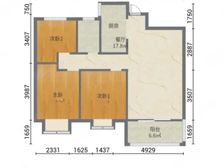 东方院3室2厅1卫南北朝向80.00万元出售