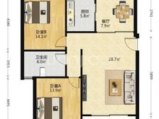 逸香园2室2厅1卫南朝向558.00万元出售