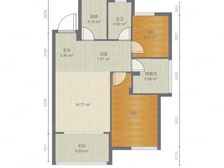 新城红树湾3室2厅南朝向127.00万元出售