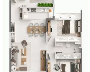 阳光100城市广场3室2厅1卫南北朝向74.00万元出售