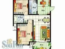 高成上海假日2室2厅1卫南北朝向88.00万元出售