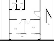 如皋阳光花苑2室2厅1卫南朝向102.50万元出售