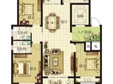 浩创梧桐花语3室2厅2卫南北朝向46.00万元出售