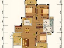 星湖名郡3室2厅2卫东南朝向77.00万元出售