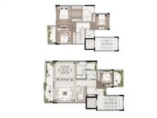 渝北 复地君屿墅 4室2厅