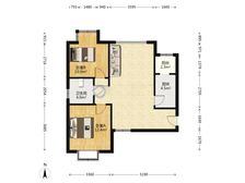 宜兴埠宸欣家园 83.00平 2室2厅1卫 品质住宅