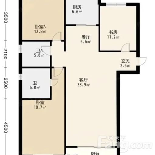 鹿泉市鹿城一号140平方米 3室2厅2卫
