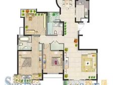 莱顿小城3室2厅2卫南朝向740.00万元出售