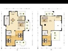 中心城区 福临新家园 3室2厅