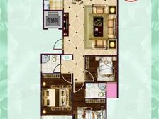 南北通透三居室 东港豪庭114平仅40万