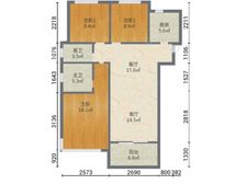 高坪区 泽科星城 凌云御府 3室2厅