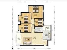 荔湾 新世界逸彩庭园 4室2厅