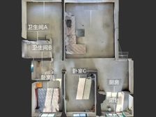 温江 丛林背景 3室2厅 124.31㎡ 66万