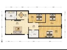 水磨沟区 操场巷示范小区 3室2厅 136.00㎡ 310万