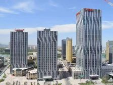 万达中心甲级写字楼出租 71平精装办公空间