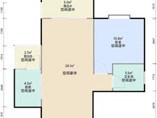 海城区 国际新城 1室2厅