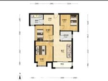 南向三居好房急售,龙栖湾83平仅36万