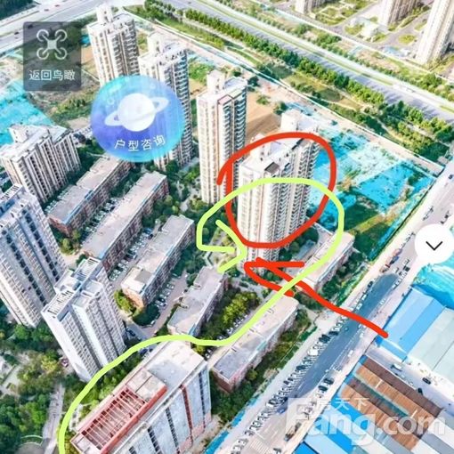 合租:主卧中牟郑东新世界三期WE未来153平方米 3室1厅2