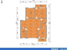 孝南 幸福小区(孝南) 3室2厅 115.00㎡ 19.80