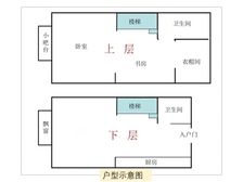 石榴派甲级写字楼直租 48平南向复式 可办公注册