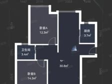 新建 百福嘉苑 2室1厅 88.12㎡ 58万