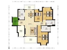 欢迎来到北江明珠的温馨四居室,这里是你理想的家