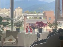 顶跃3层实得约300平3露台,带车位电梯精装窗户露台观景观山