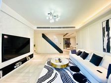 保利和光晨樾复式豪装,3房2厅可改四房