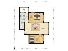 白云 松南路小区 2室2厅