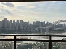 **重庆南滨路长嘉汇一期113平南向三居室****