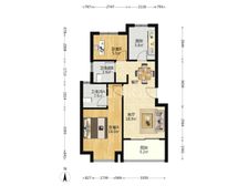 金山依云湖依云雅苑2室2厅两居南北通透板楼房东直卖到价签约