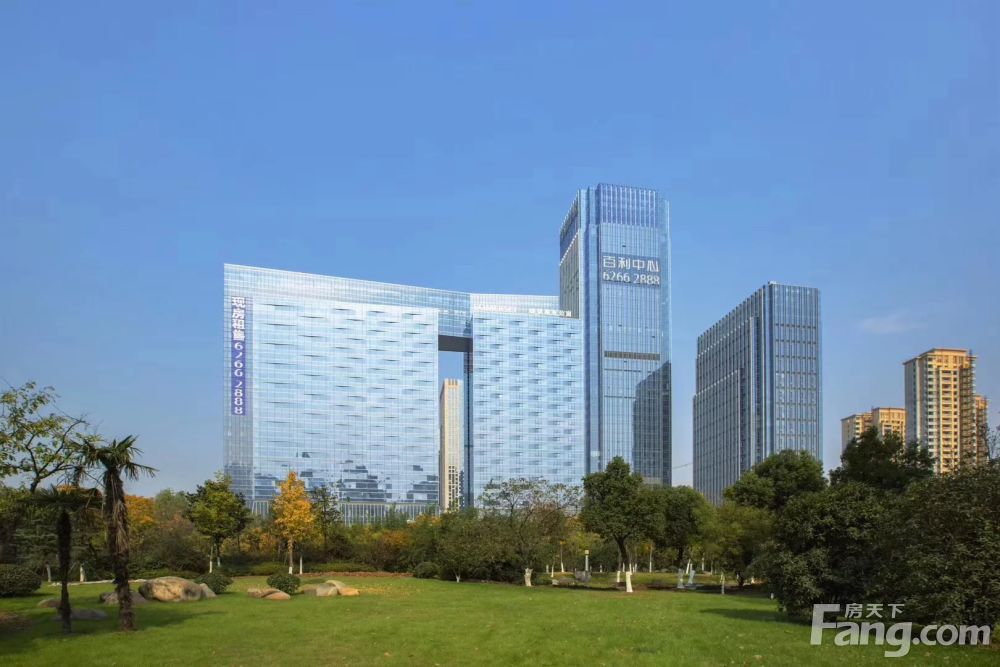 政务新区160平高区写字楼 百利中心20层优质办公空间