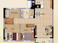 来安县 碧桂园北站华府 开发商精装交付 2室1厅 78平