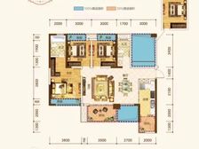 蒸湘 衡州府 3室2厅 122.89㎡ 68万