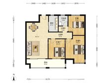 昌北开发区 中国铁建青秀城 3室2厅 102.60㎡ 66万