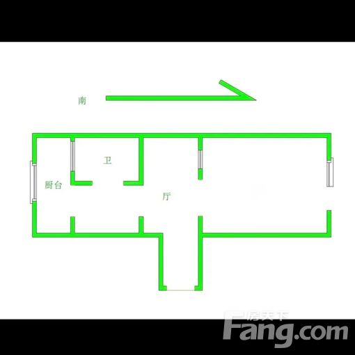 河东春华街华泰里 1室1厅 51㎡ 1900元/月