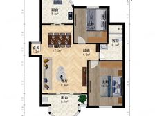 港澳桂苑3室2厅1卫南北朝向160.00万元出售