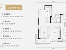 襄阳融创·民发|御湖壹号3室2厅1卫南北朝向68.00万元出售