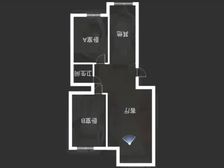 恒益龙庭2室1厅1卫南北朝向99.00万元出售