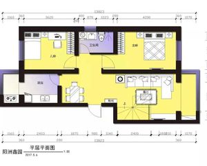 阳洲鑫园4室3厅1卫南北朝向369.00万元出售