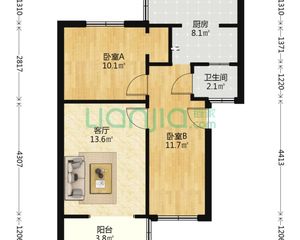 老交校家属院2室2厅1卫南北朝向30.00万元出售