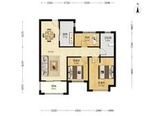 安高东方御府3室2厅南朝向360.00万元出售