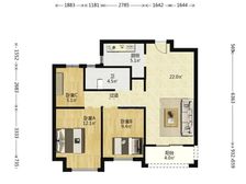 正弘愉心苑3室2厅1卫南北朝向72.00万元出售
