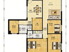 侨源新村5室2厅2卫南朝向398.00万元出售