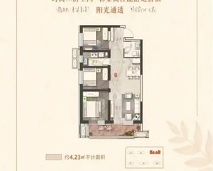 福泽雅居3室1厅1卫南北朝向70.00万元出售